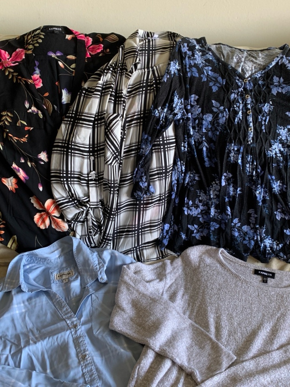Express Spring day to night blouse set 5 pieces – SHIPS TOMORROW